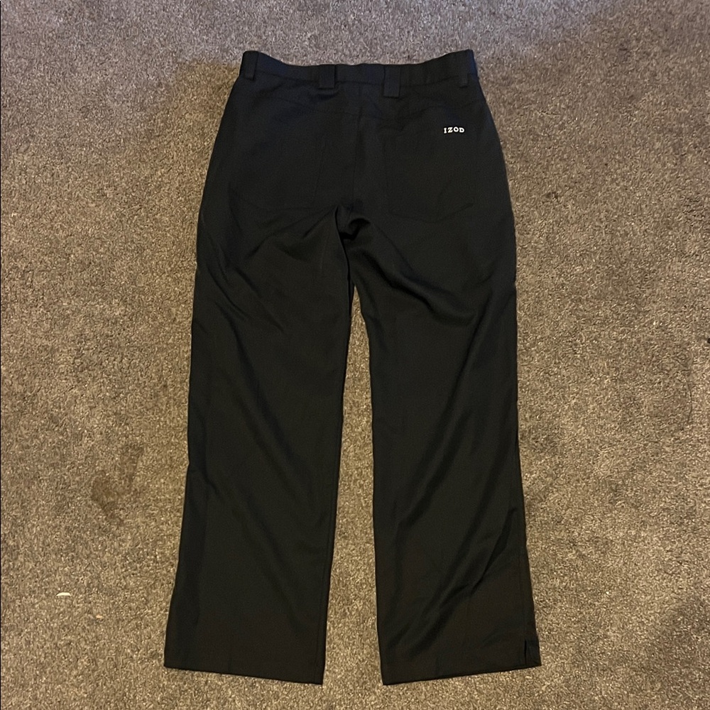 Classic Black Men's Golf Pants - Picture 2 of 4